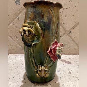 Vintage Frog Vase